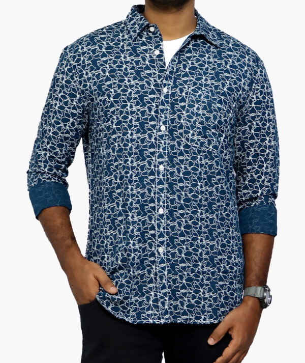 Floral Cotton Print Shirt