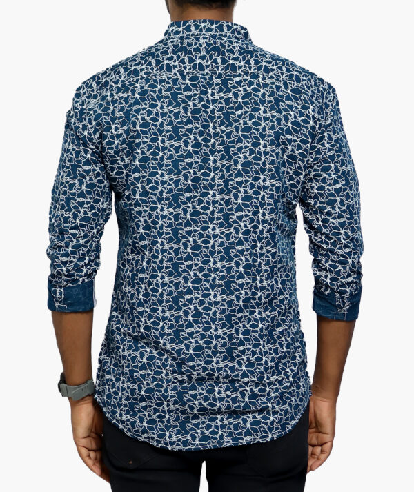 Floral Cotton Print Shirt - Image 3